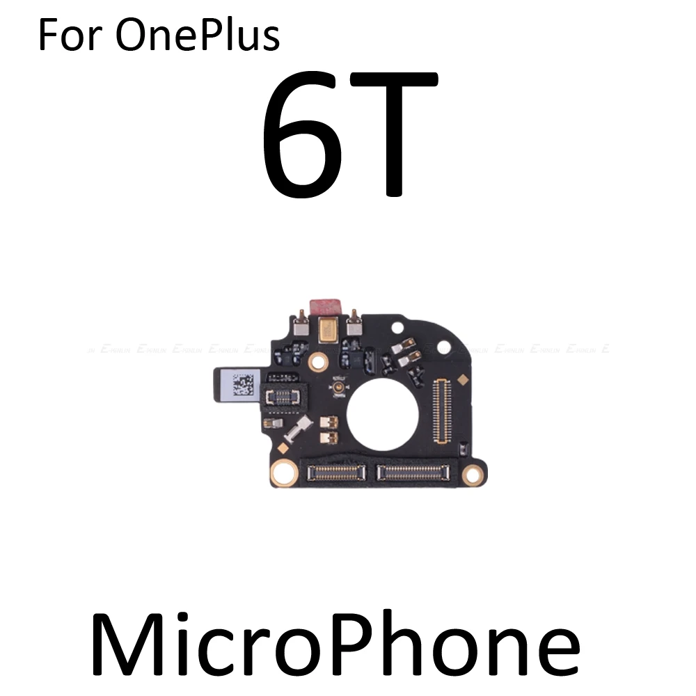 Микрофон микрофонная плата гибкий кабель для OnePlus 1 2 3 3T 5 5T 6 6T вибратор двигатель запасные части - Цвет: Mic For OnePlus 6T