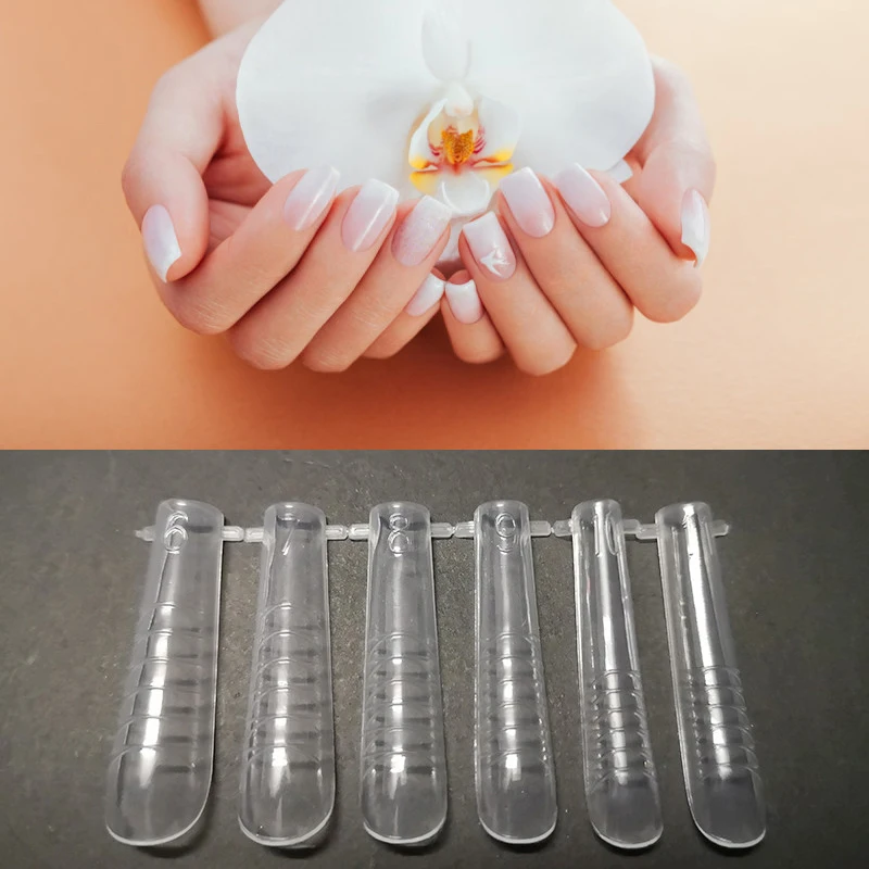False-Tips Builder Nail-Gel-System Easy-Tools Nail-Art-Decorations Dual-Nail-Forms Acrylic