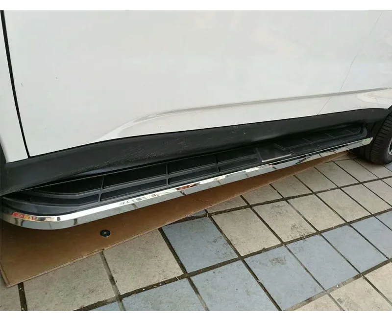 Высокое качество для Nissan x trail T32- алюминиевые автомобильные ходовые панели авто боковые ступенчатые педали для автомобиля Стайлинг