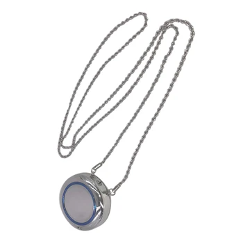 

Air Purifier Usb Portable Personal Necklace Negative Ion Air Purifier Air Purifier Air Freshener Silver