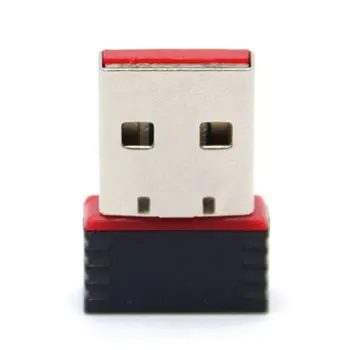 

Mini 150Mbps USB 2.0 WiFi Wireless Adapter 150 Network LAN Card 802.11 Wireless Adapter fit for Apple Mt7601 Red Edge