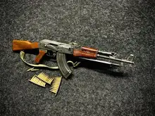 

1/6th The Chinese Army Soldier Type 56 Mini Submachine Gun Metal Material Can't Be Fired Model For Doll Collectable