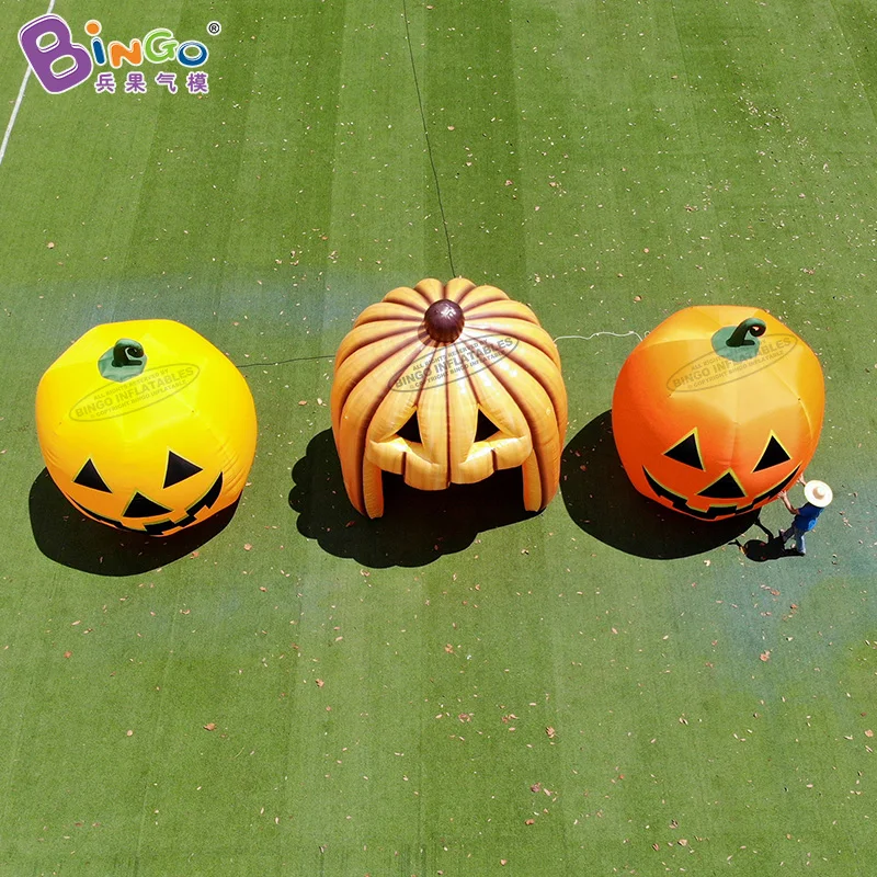 The New Listing 13ft Inflatable Pumpkin Tent For Halloween Decoration / 4.1x4.1x4 Meters Airblow Pumpkin Model For Sale - Toys 6