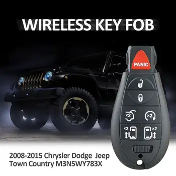 

Universal Wireless Key Control 433 MHZ With 46 Chips Door Remote Cloning 6 Channel For 2008-2015 Chrysler Dodge Jeep Town Count