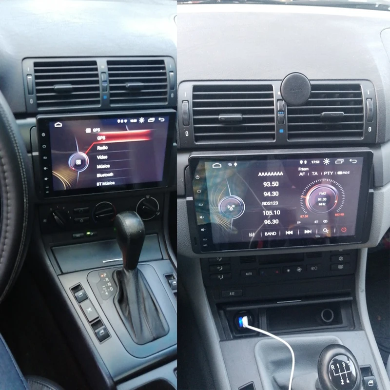 SilverStrong Android9.0 автомобильный DVD gps Радио магнитофон стерео для BMW E46 318 320 3 серии dvd-плеер приемник навигация