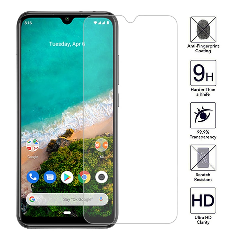 Защитное стекло на Xiaomi mi a3 lite light a3lite защита для экрана закаленное стекло на mi a3 lait mi a3lite mi a3 trempe verre