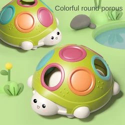 Montessori cor combinando brinquedo para crianças 0 12 meses crianças aprendizagem precoce jogo de quebra cabeça jogo de brinquedo da menina do menino presente