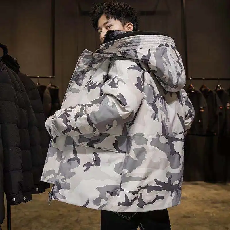 2021  NEW arrival High Quality  Wholesale Thick Lovers' Outdoor Winter Thicken Duck Down Coat Casual Slim Overcoat Fashion
