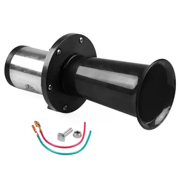 

12v Single Tube Whistle 110db Retro Strange Sound Motorcycle Horn Universal Sound System SD USB MP3 Motorcycle Audio