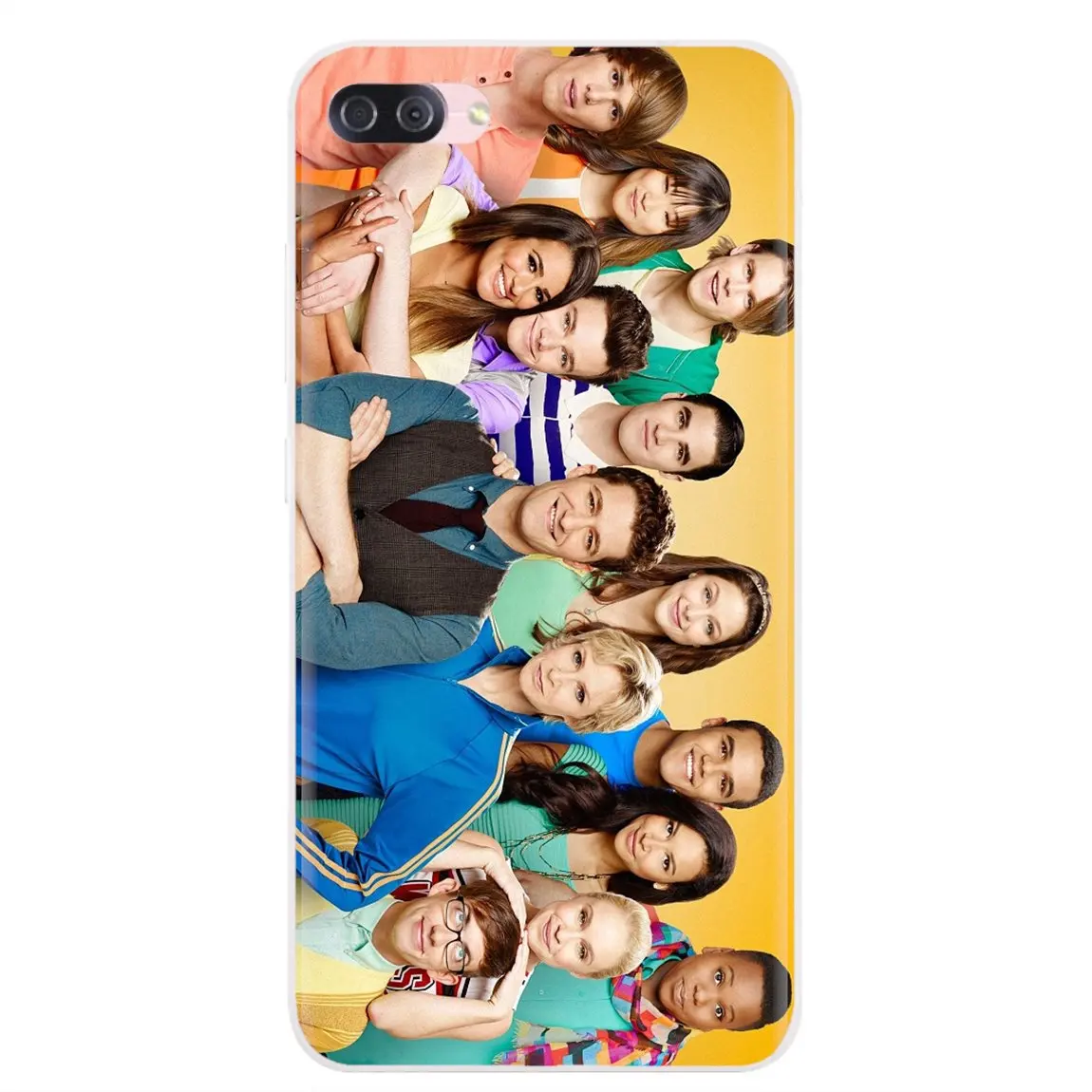 For Samsung Galaxy A3 A5 A7 A9 A8 Star Lite A6 Plus 2015 Glee Cast List Gleek alert Poster Soft Silicone TPU Case | Мобильные