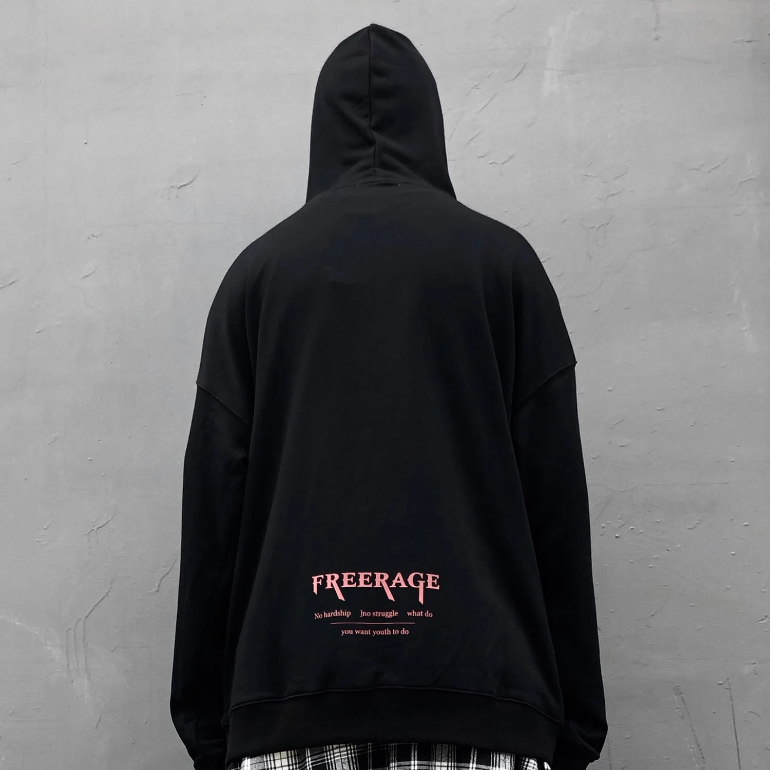 AELFRIC Dark Lord/мужские толстовки с капюшоном и буквенным принтом,, Harajuku, уличная одежда, хип-хоп пуловер, модные повседневные хлопковые толстовки