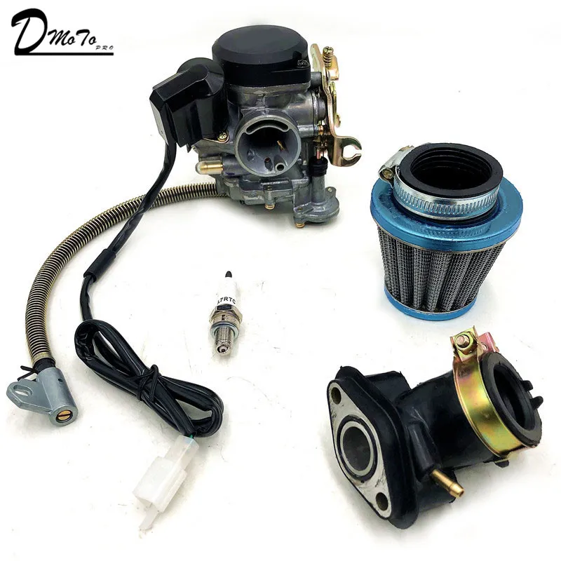 18 мм GY6 50cc Скутер мопед PD18J CVK Карбюратор CARB 139QMB 139QMA ATV QUADS GO-KART Багги (PD18J) |