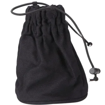

Hair Dryer Cover Foldable Canvas Black Hair Dryer Sock Diffuser Styling Salon Hairstyling Accessory