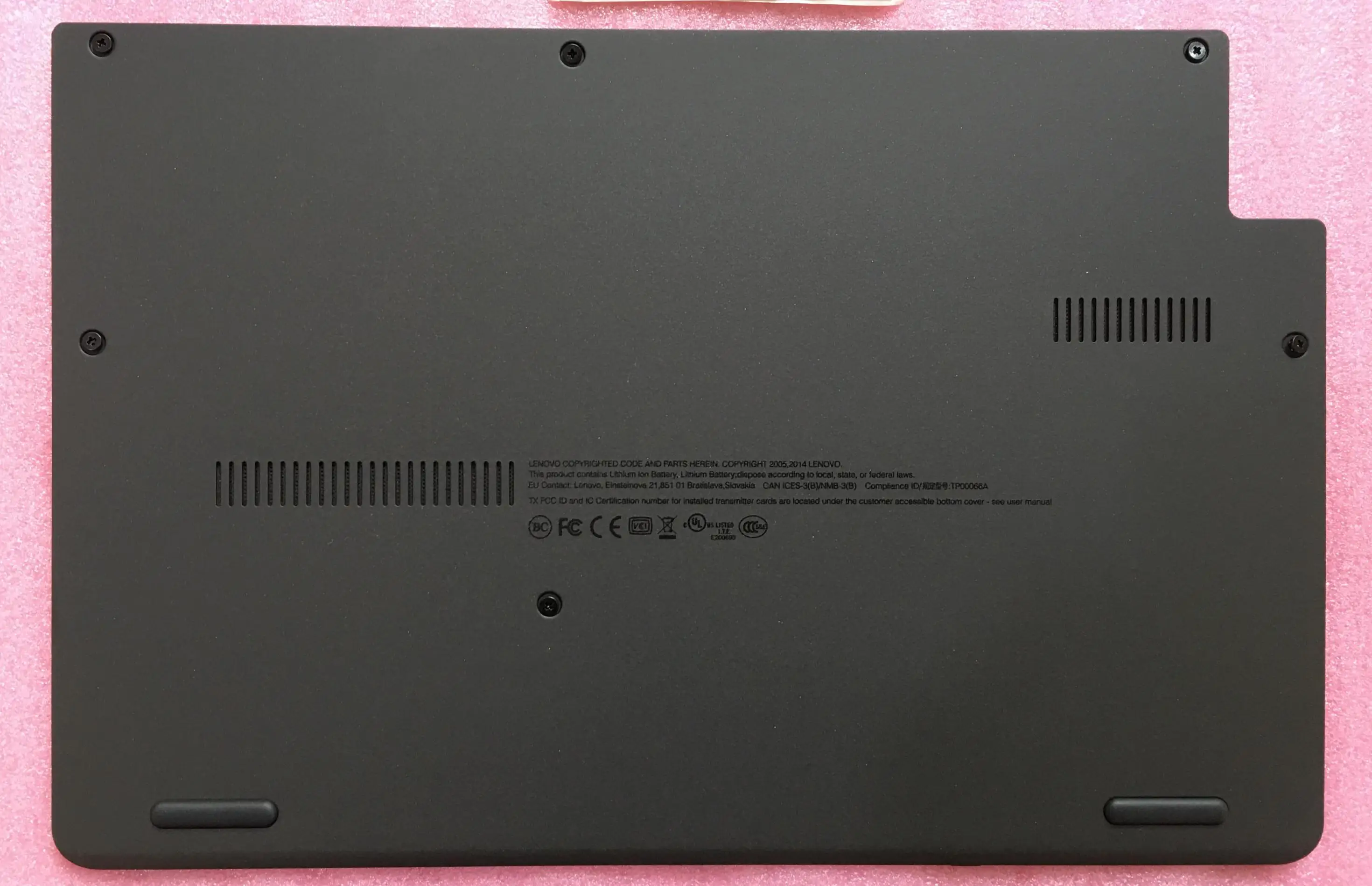 

Нижний корпус для Lenovo Thinkpad Yoga chromebook 11e 00HW172