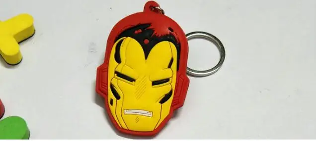 Dragon Ball Z Son Goku, супер ПВХ детали, рисунок, милый кулон, украшение, унисекс, сумка, цепочка, подвески, брелок для ключей - Цвет: Лиловый