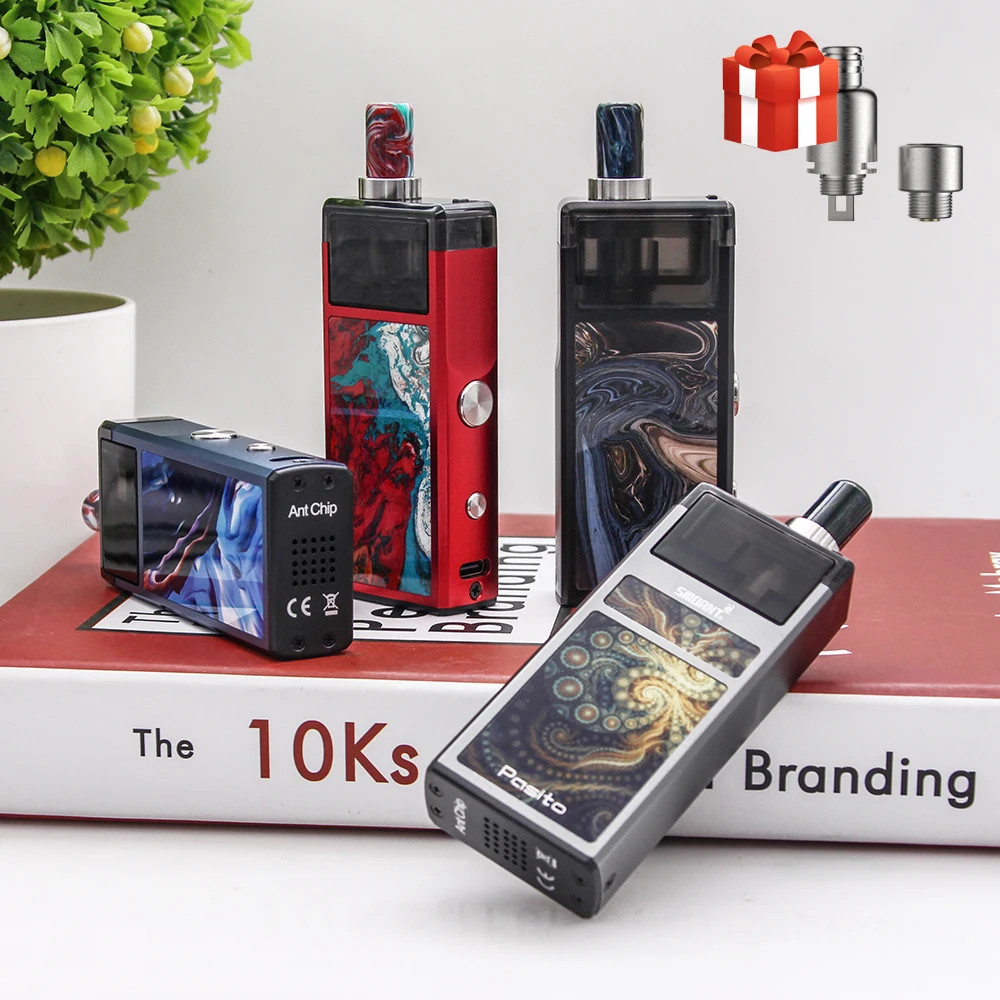 Оригинальная электронная сигарета Smoant Pasito Pod перестраиваемый испаритель 3 мл