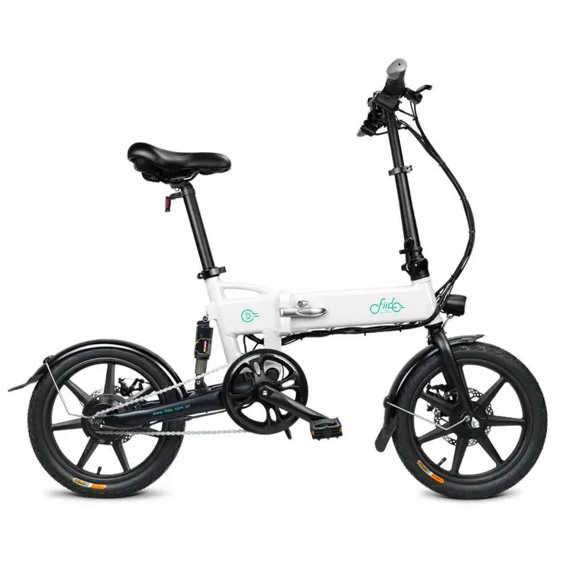 [Прямой эфир] FIIDO D2 7.8Ah 36V 250W электрический велосипед 16 дюймов складной мопед велосипед 25 km/h Максимальная 50 км пройденное расстояние в милях Электрический велосипед