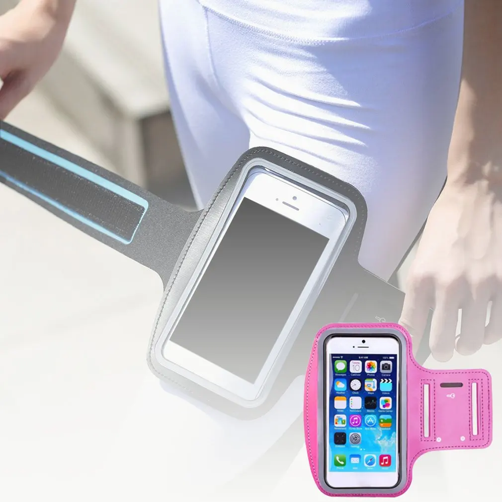 Porta Cellulare Braccio, ANGGO 3 in 1 Universale Rotazione 360° Porta Cellulare da Corsa Bici Running Portacellulare per Correre Fascia Braccio Sportiva da Braccio e Polso per Smartphone da 4,5''-7