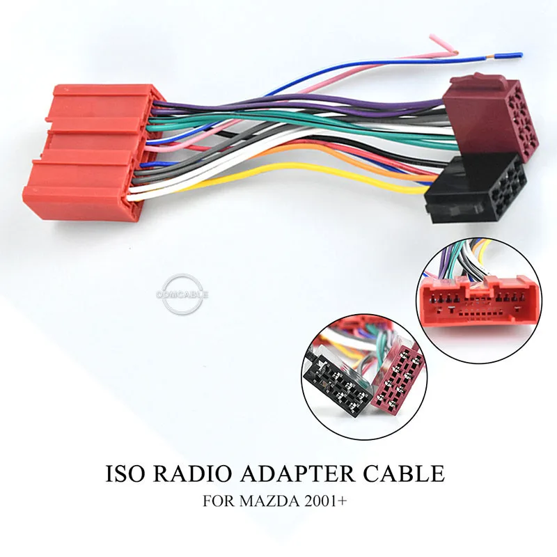 

12-015 ISO standard HARNESS FOR CAR AUDIO INSTALLATION (Power & Speakers)