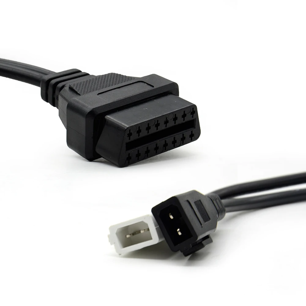 Диагностический кабель для автомобиля 2x2Pin OBD1 OBD2 2P + 2P|Кабели и коннекторы