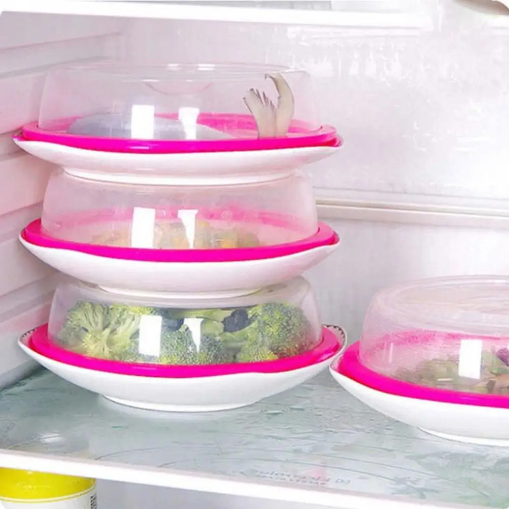 

Vacuum Food Fresh Cover Kitchen PP Microwave Cover Home Refrigerator Storage Transparent Food Keep Fresh Lid Kitchen Tools Ship