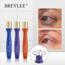 

BREYLEE Eye Serum Eye Roller Massage Vitamin C Hyaluronic Acid Retinol Skin Care Eye Bags Cream Moisturizing Dark Circles 15ml