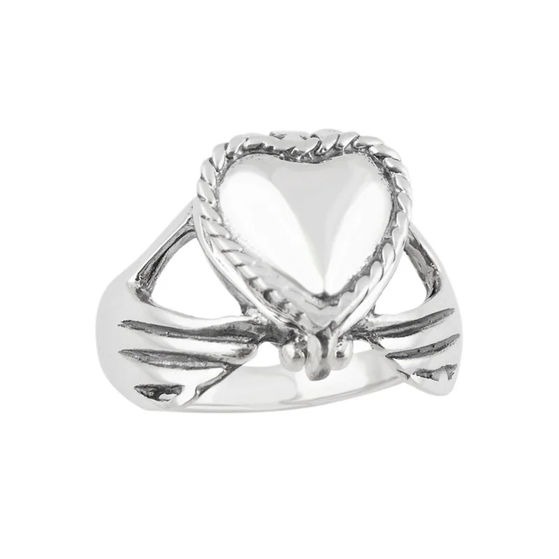 Finger Ring Heart Love Locket Coffin