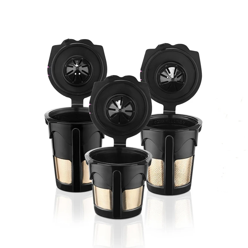 

Fits For K-Cup Refillable Coffee Filter Capsule Tea Mesh Basket For Keurig Set