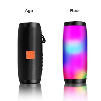 

Support TF USB Wireless Portable Subwoofer LED HIFI Subwoofer Bluetooth 4.2 Speaker Sound Box