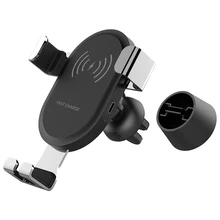 10W QI Wireless Fast Charger Car Mount Holder Stand For iPhone XS Max Samsung S9 For Xiaomi MIX 2S Huawei Mate 20 Pro Mate 20 RS