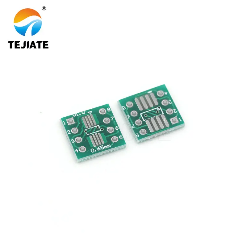 10pcs-PCB-Board-Kit-SMD-Turn-To-DIP-Adapter-Converter-Plate-SOP-MSOP-SSOP-TSSOP-SOT23 (3)