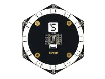 

Sipeed Maix R6+1 Microphone Array, 6+1 Digital Microphones and 12 RGB LEDs
