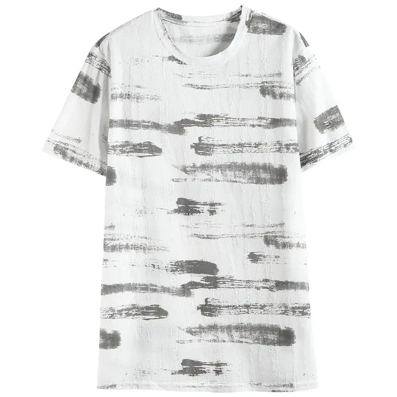 NEGIZBER 2019 New Top Tees Men Fashion Casual 100 Cotton Camouflage Print T Shirt Men Slim Fit Short Sleeve Funny T-Shirt Men
