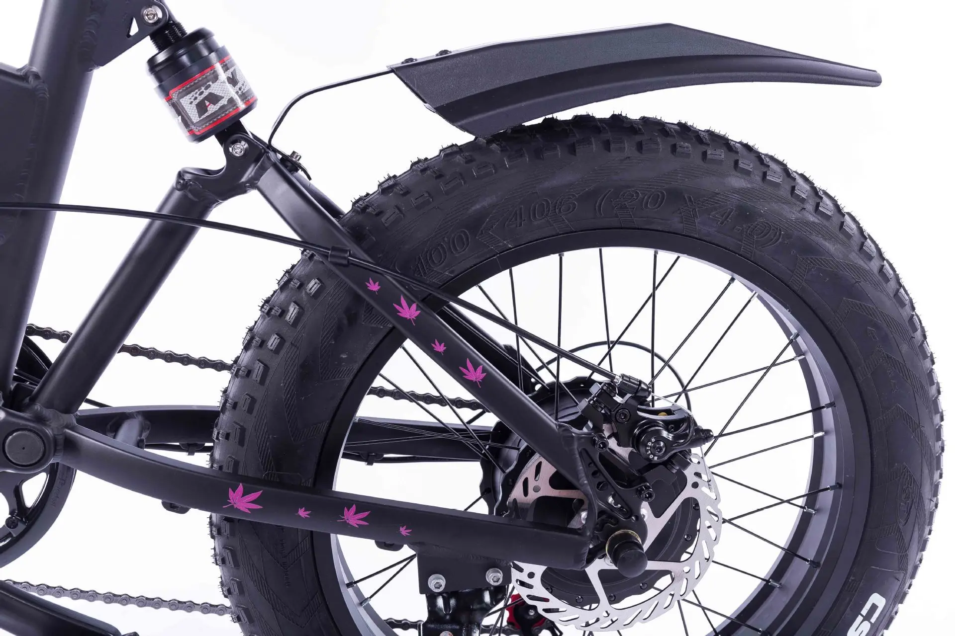 M6 20-дюймовый Электрический складной снег велосипедов 36v48v500w колеса 4,0 Алюминий сплав по созданию электрических транспортных средств Электрический велосипед ebike, фара для электровелосипеда