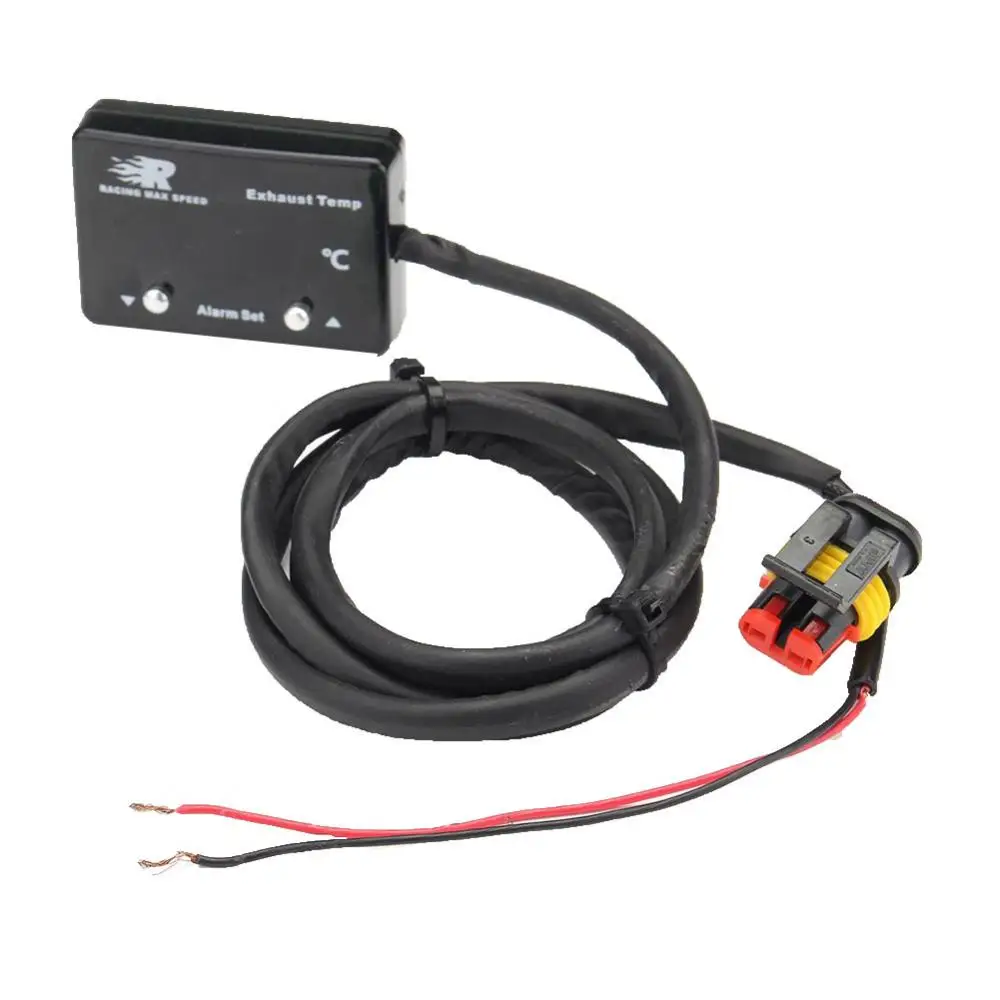 Digital Car Exhaust Gas Temp Gauge LED Display EGT Temperature Meter Sensor