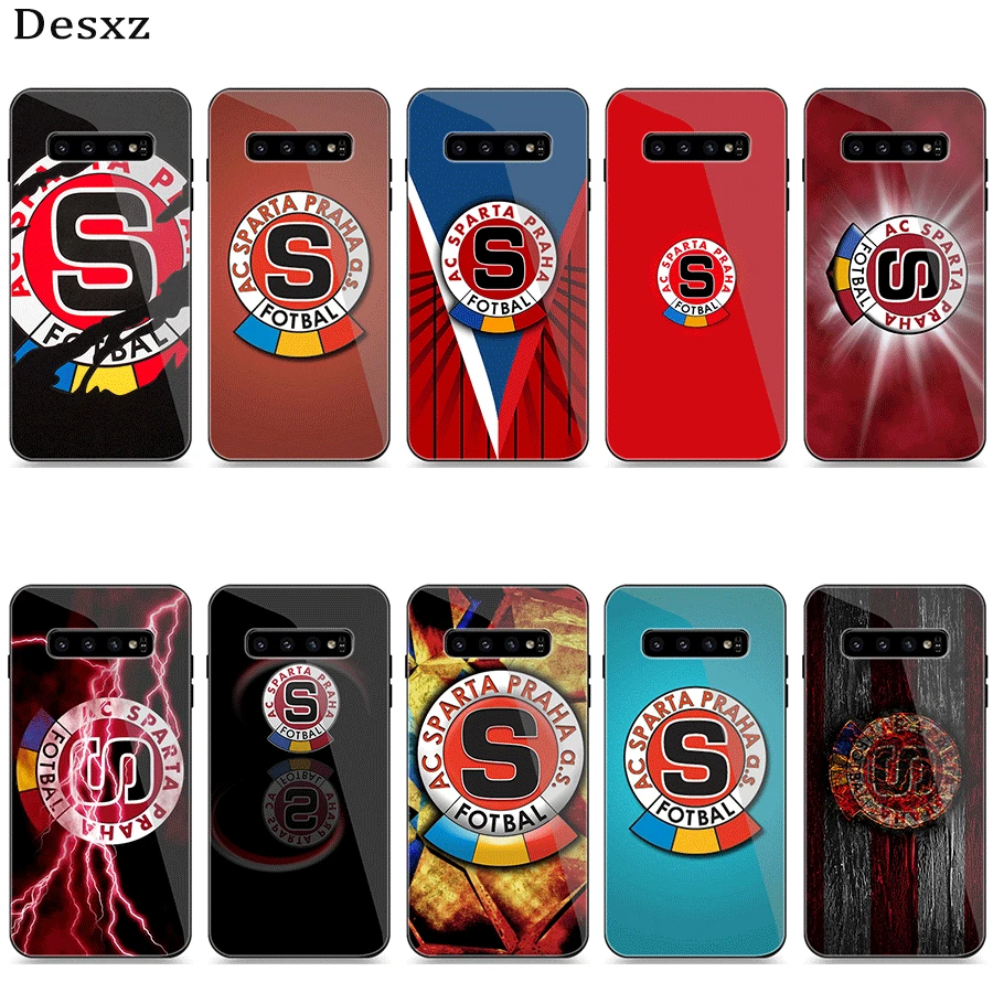 Стекло чехол для телефона samsung S7 край S8 S9 S10 плюс A10 A20 A30 A40 A50 A60 A70 крышка с рисунком