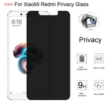 9H с защитой от подглядывания для XiaoMi Redmi 6a 6 Note6 сведена к минимуму благодаря профессиональной, защитная пленка для экрана из закаленного сте...