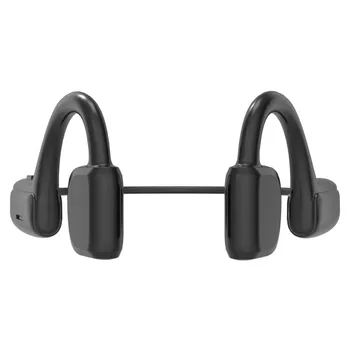 

360° Flexible Design Bone Conduction Bluetooth Headset BT 5.1 Wireless Hanging Ear Non-In-Ear Sports Waterproof Headphones