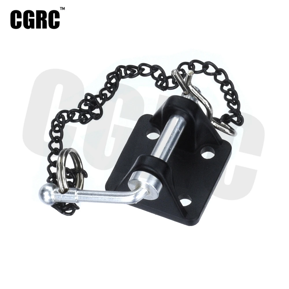 

Metal Trailer Chain Rescue Hook For 1/10 RC Crawler Car TRX4 RC4WD D90 D110 Axial Scx10 90046 CC01 For 1/14 Tamiya Tow Trailer
