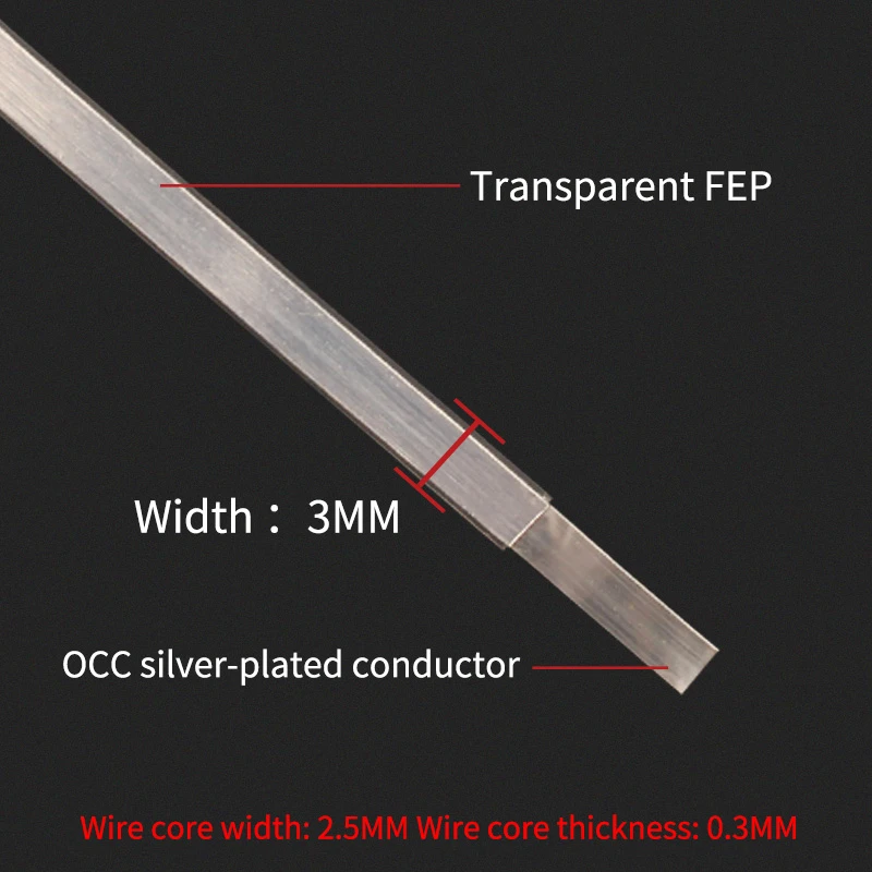 Audiophile 5N OCC Silver Plated Audio Line Hifi Power/Speaker/FEP Insulated DIY Bulk Cable | Электроника