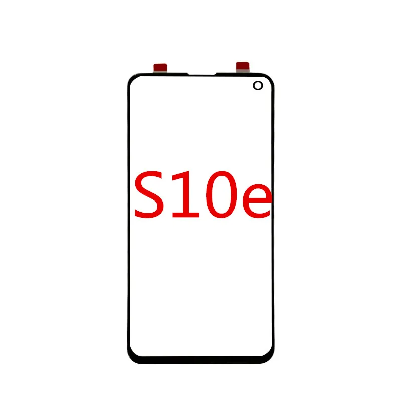 S10E внешний экран для samsung Galaxy S10e Передняя сенсорная ЖК-панель дисплей из стекла крышка объектива телефон Ремонт Замена частей