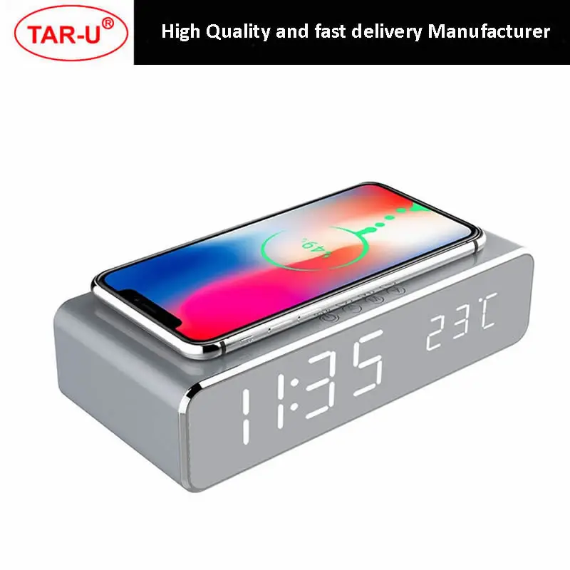 5 шт./лот многофункциональное Беспроводное зарядное устройство Qi с электрическим