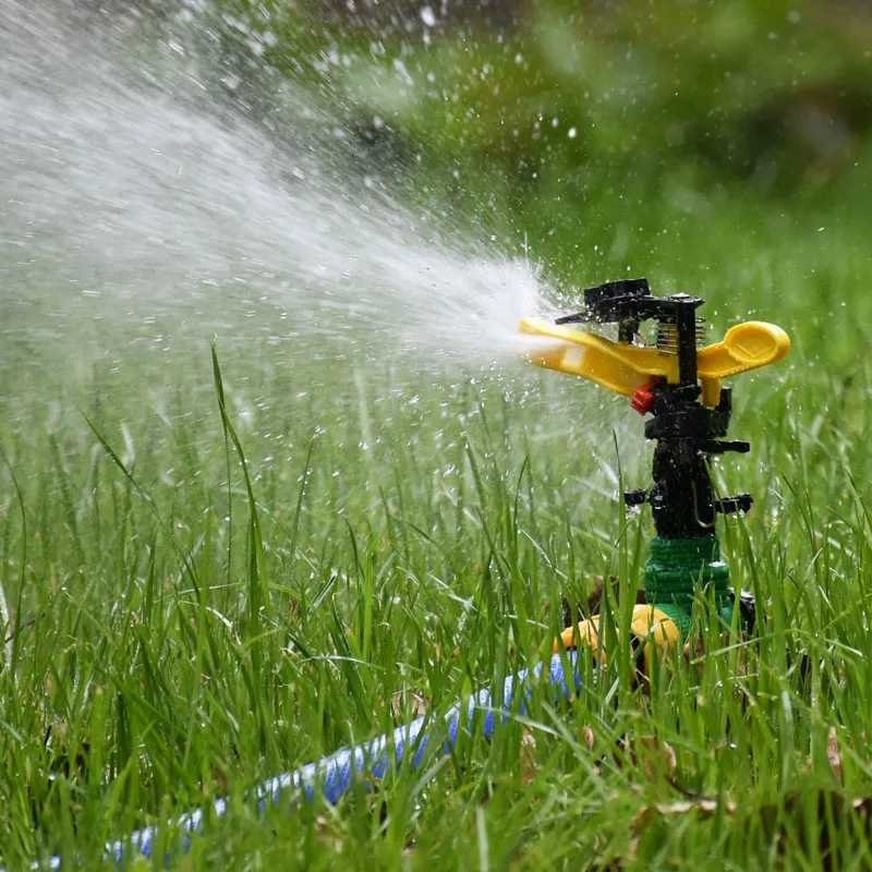 Garden Sprinkler 1/2 3/4" Male Adjustable Rocker nozzle 360 degrees rotary jet nozzle Agricultural garden Irrigation Sprinklers 1pcs
