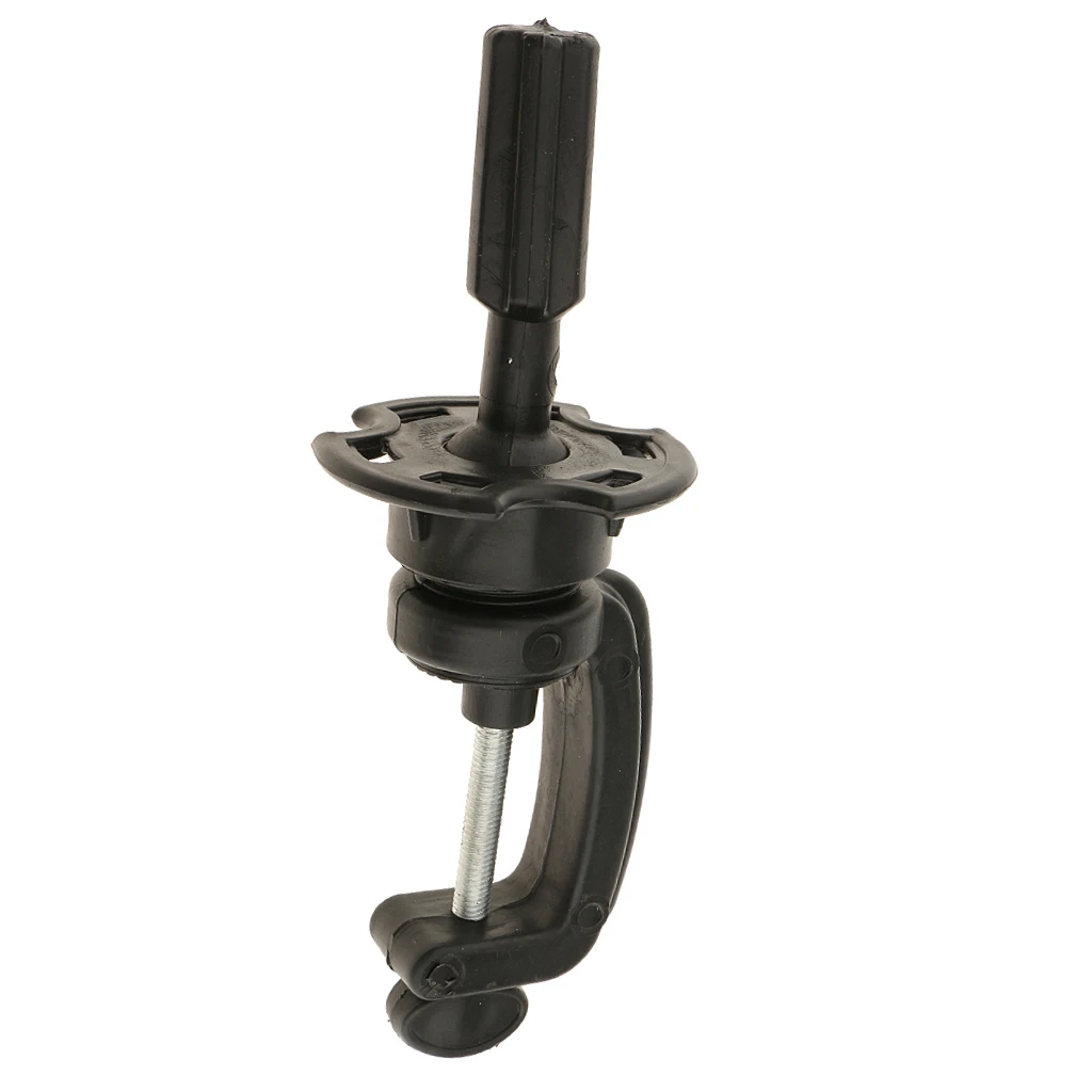 Rotatable Professional Cosmetology Mannequin Practice Training Head Holder Desk Clamp Clip Stand Black Durable Plastic Material Rotatable Professional Cosmetology Mannequin Practice Training Head Holder Desk Clamp Clip Stand Black Durable Plastic Material