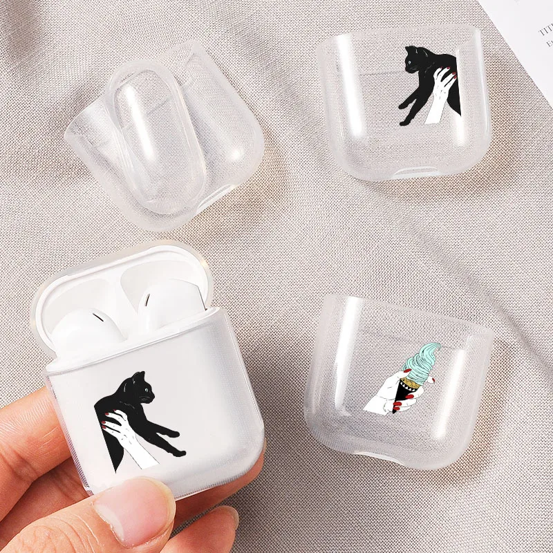 Мягкий и милый чехол для Apple airpods Губка Боб квадратные штаны руки кошка Патрик