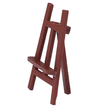 

1:12 Miniature Blackboard Chalkboard Drawing Miniature Easel Dollhouse Classroom Accessory Furniture Set