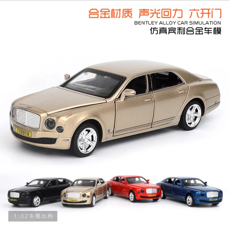 Модель детского автомобиля Bentley 1:32 Игрушечная машина для пересеченной местности