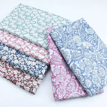 

160cm*50cm vintage flower cotton fabric DIY bedding quilting apparel dress patchwork fabric kids handwork curtain decor cloth