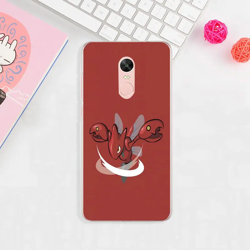 image 4 Милые Pokemons Pikachus для Xiaomi Redmi Mi Note 2 3 3S 4X 4A 5 6 5 5S 5A 6 8 A1 Pro Plus, мягкие чехлы для телефонов из ТПУ - Цвет: image 4