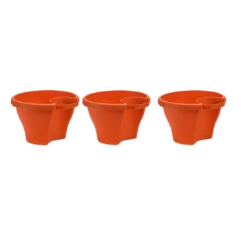 

3Pcs/Set Drain Pipe/Wall/Pillar Hanging Flower Pot, Hanging Planters for Home Outdoor Indoor Decoration